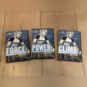 Vision Quest Coaching Real Rides Cycling DVD Set